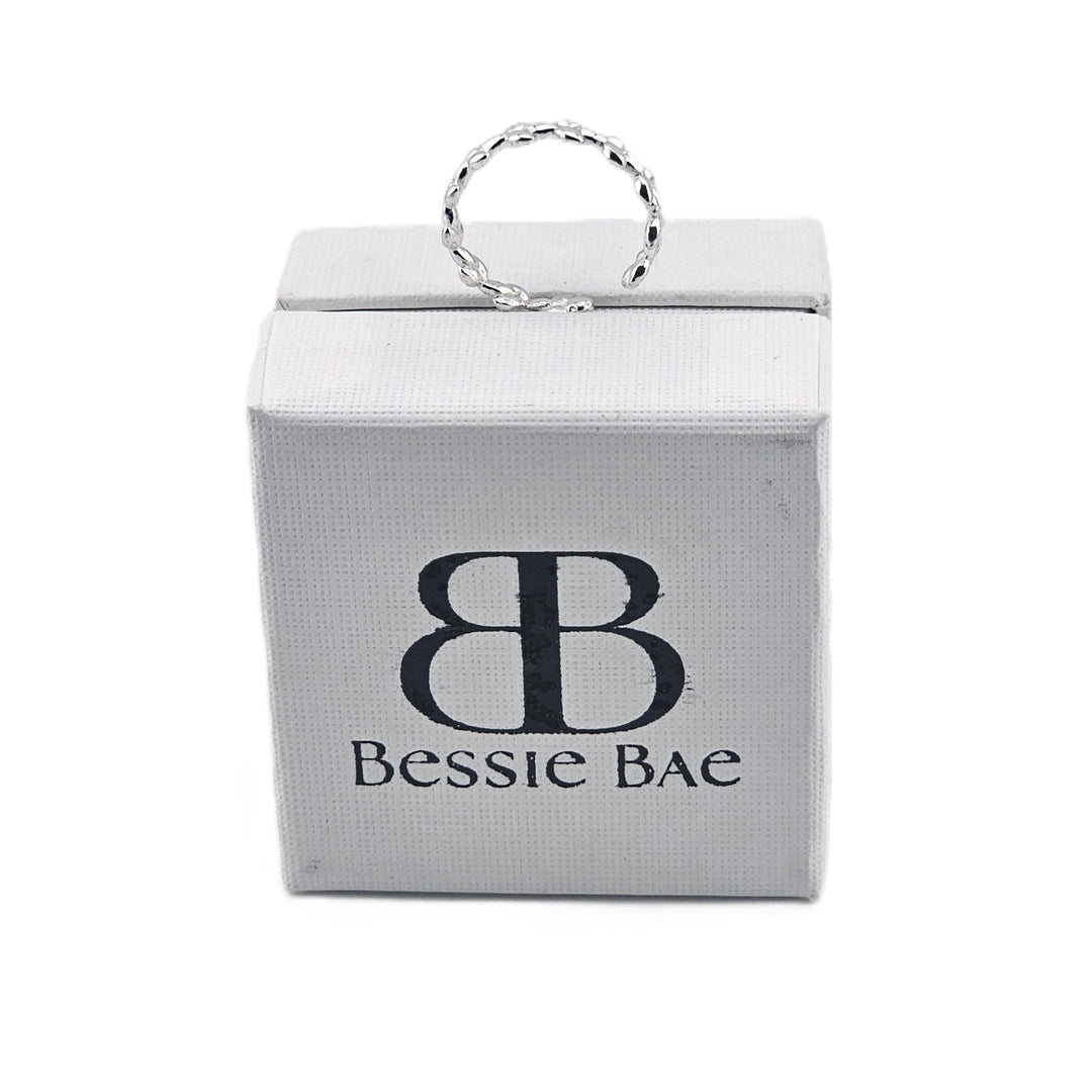 Nature-inspired sterling silver ring for women.