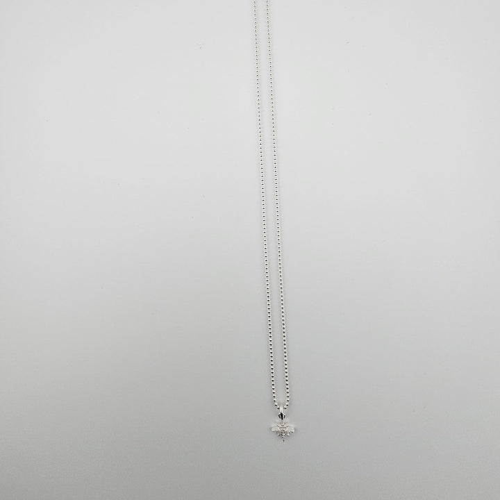 Crystal North Star necklace by Bessie Bae.