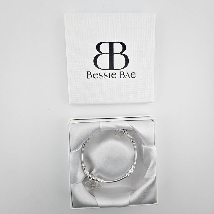 Handmade 925 silver Tree of Hearts beaded bracelet.